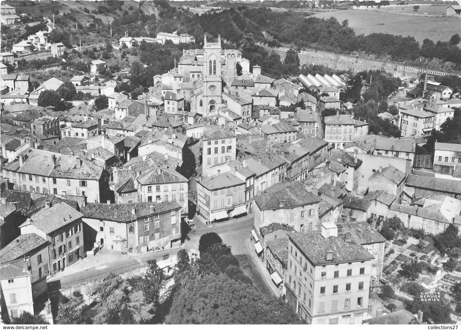 69-L'ARBRESLE- LE PARC VUE DU CIEL - L'Arbresle