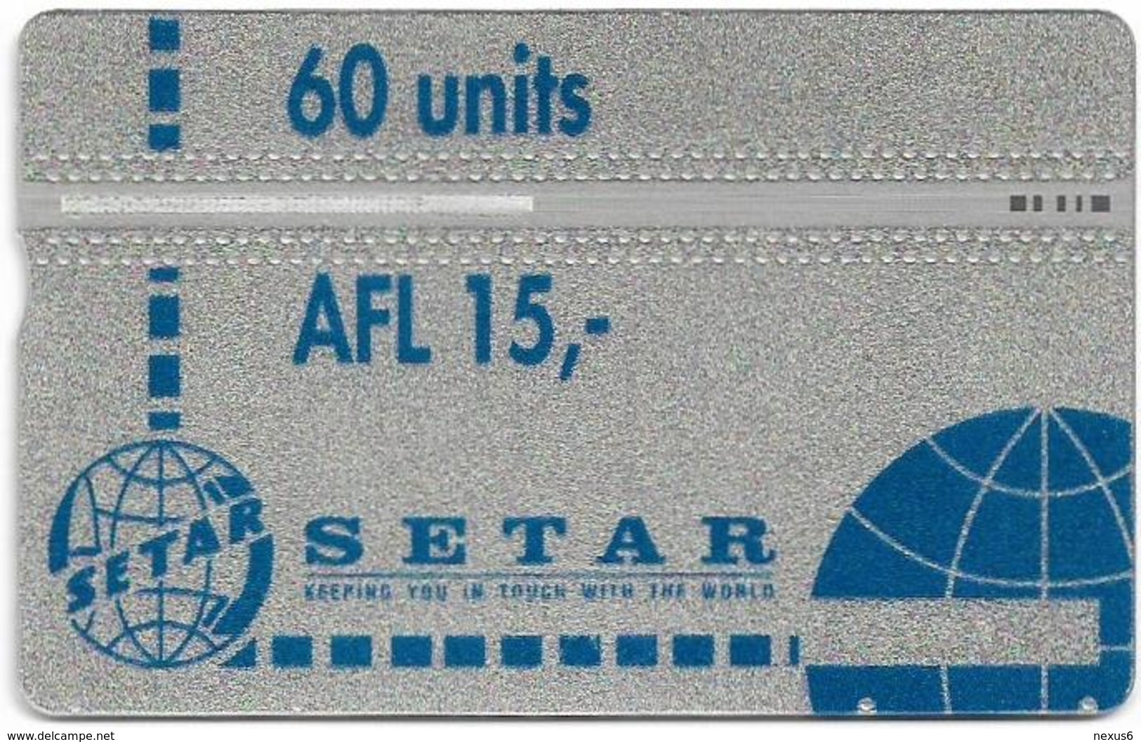 Aruba - Setar - L&G - Pelican - 602C - 1996, 60U, Used - Aruba