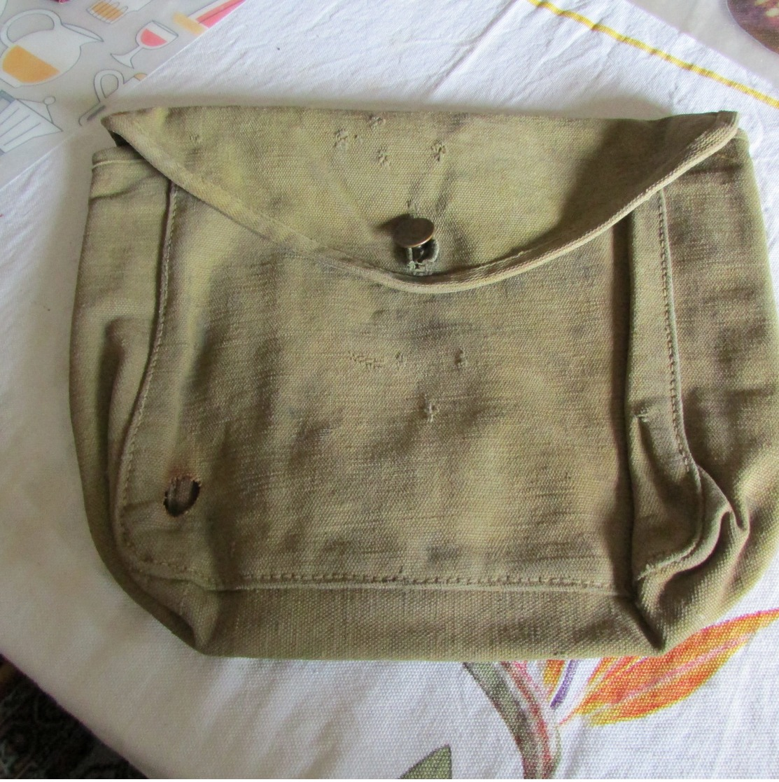 WW1 US Army Backpack Mess Tin Carrier / Pouch  1917 Dated - 1914-18