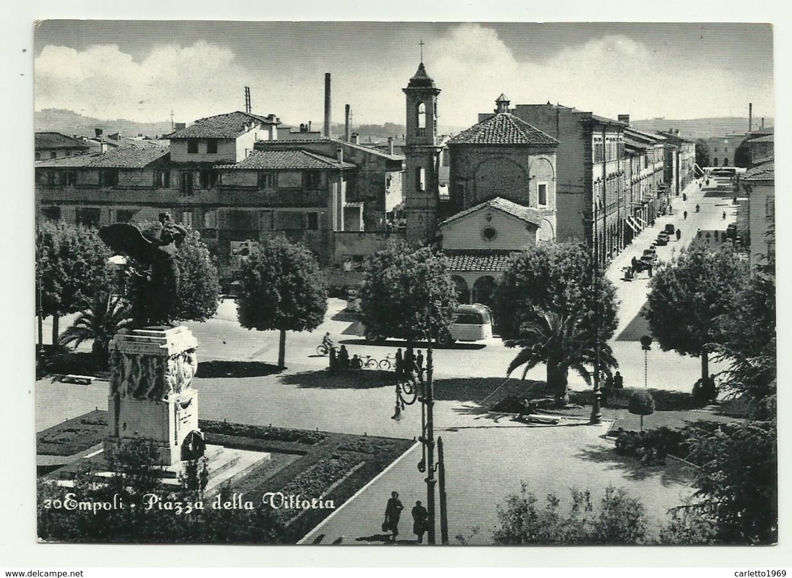 EMPOLI - PIAZZA DELLA VITTORIA   VIAGGIATA  FG - Empoli