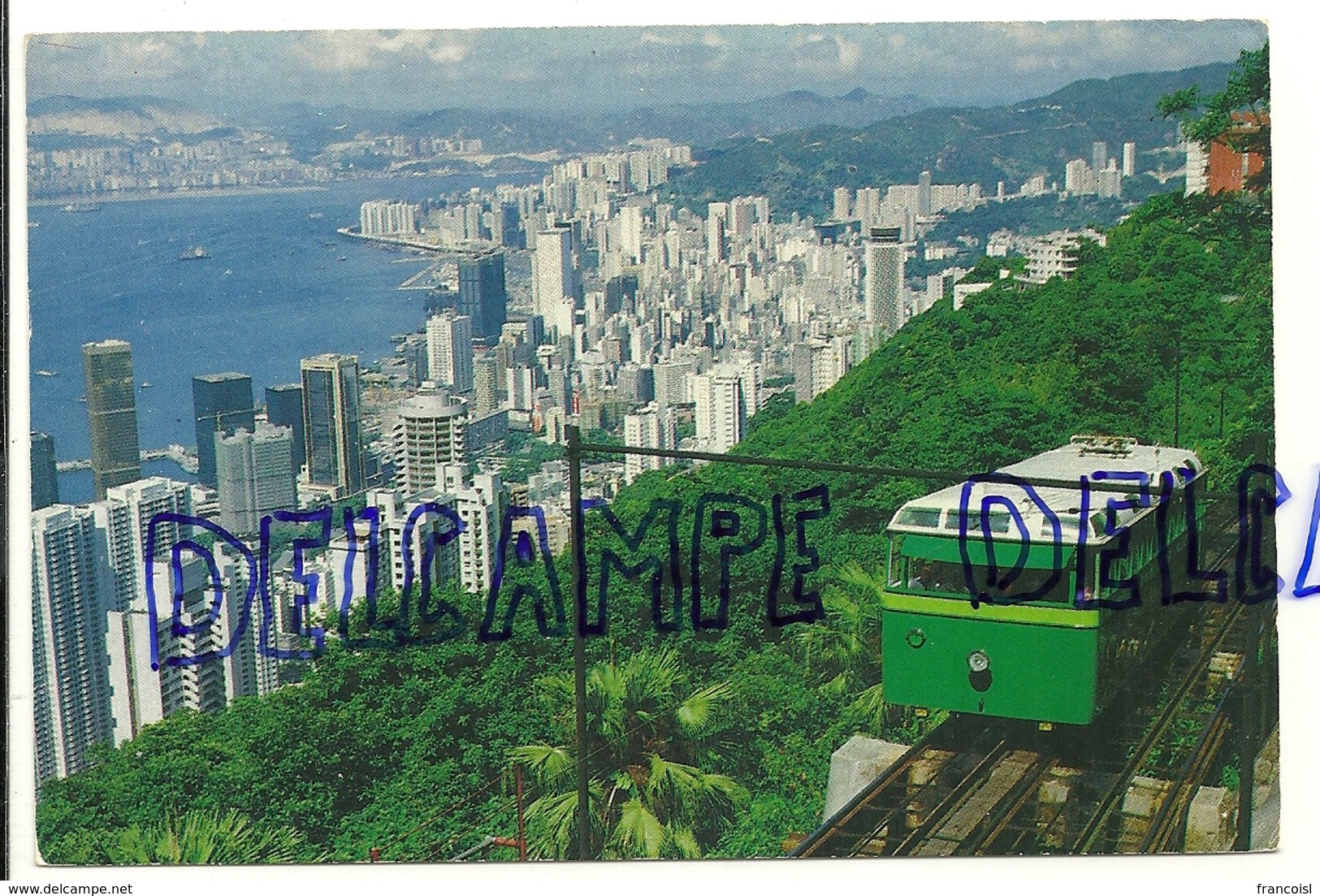 Chine. The Hong Kong Peak Tramway - Chine