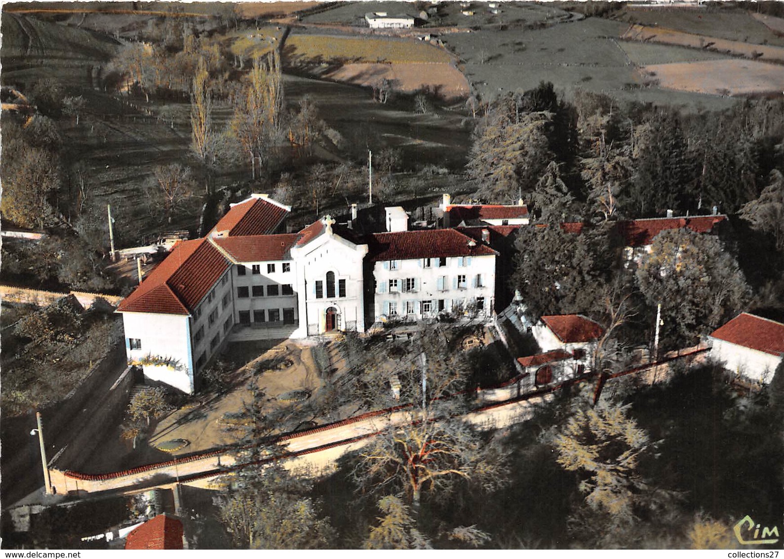 69-SAINT-LAURENT-DE-CHAMOUSSET- L'HÔPITAL VUE AERIENNE - Saint-Laurent-de-Chamousset