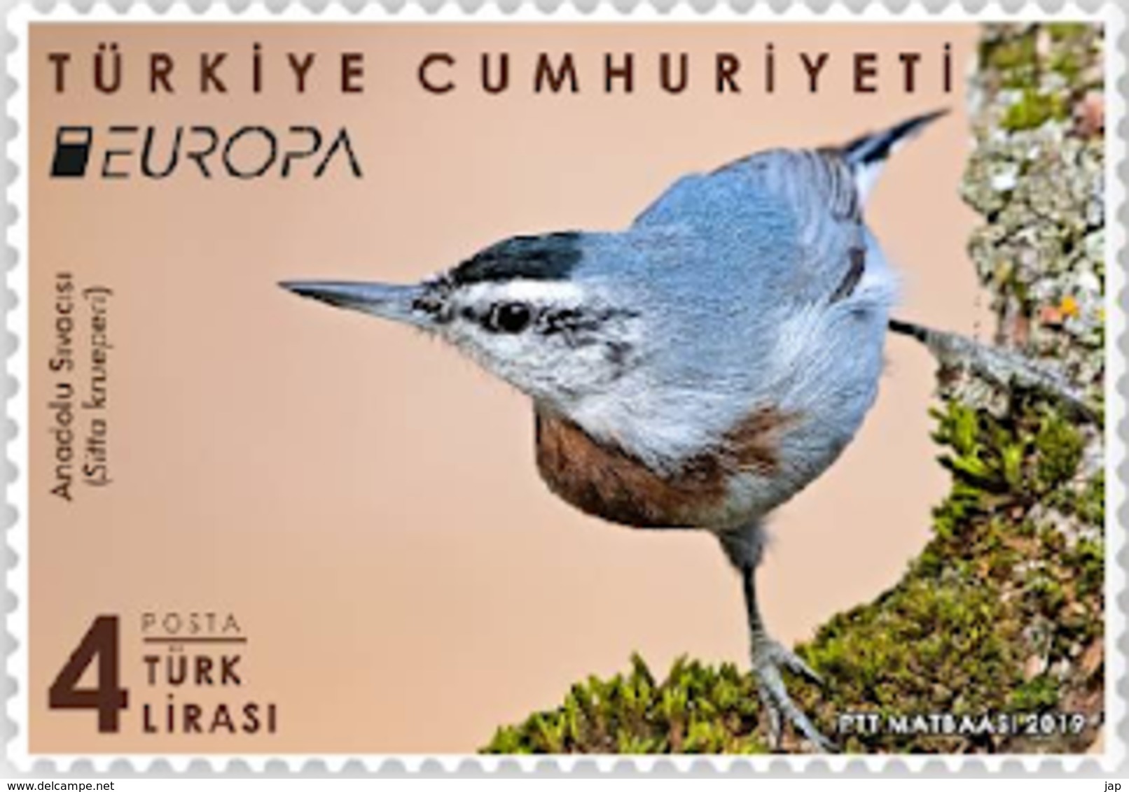 2019 EUROPA CEPT : Turkiye - Turkey - MNH (**) - 2019