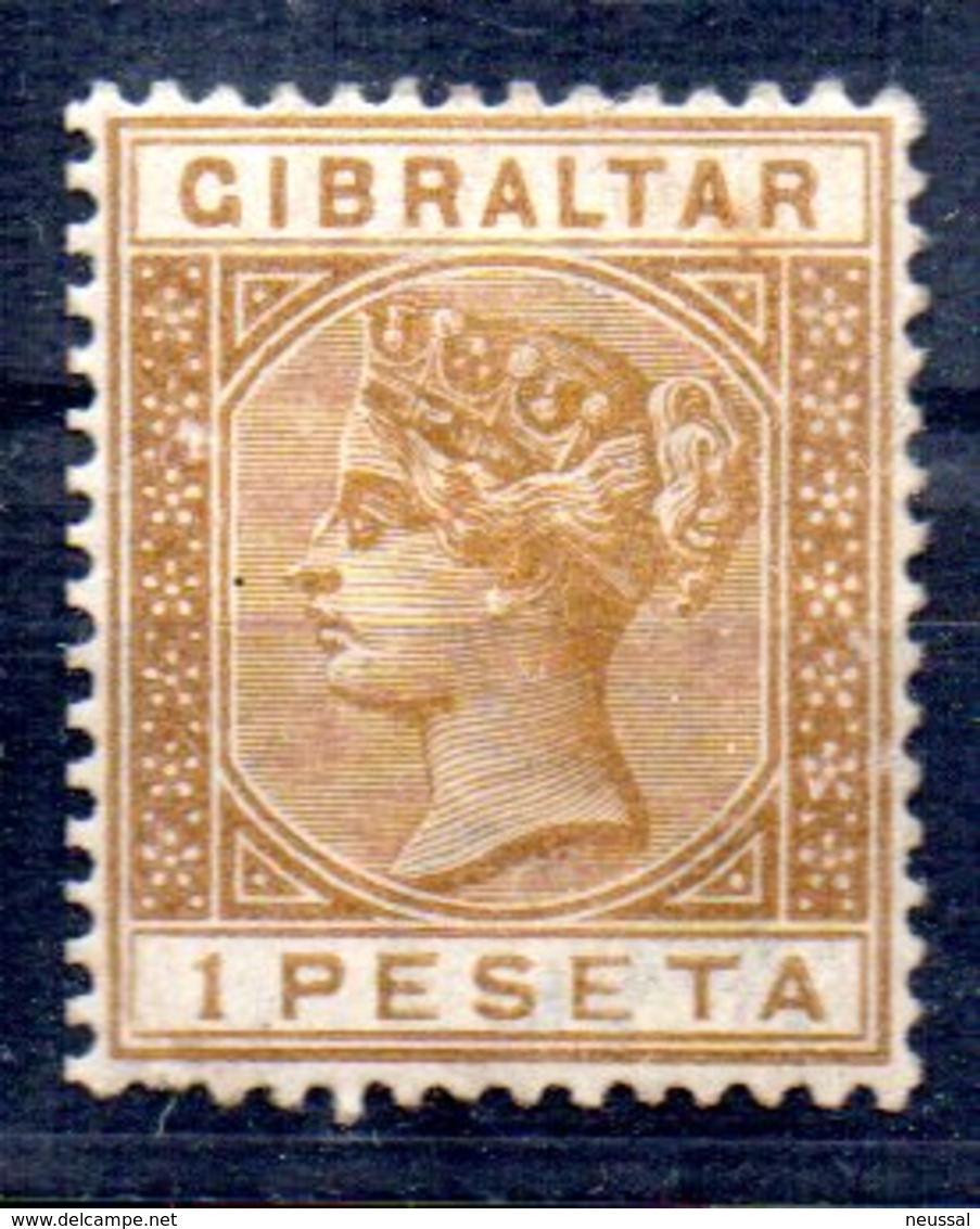 Sello  Nº 28  Gibraltar - Gibraltar