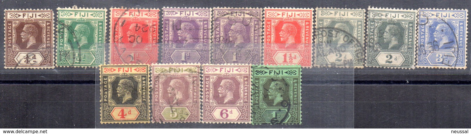 Sellos  Nº 83/93  Fiji - Fiji (...-1970)
