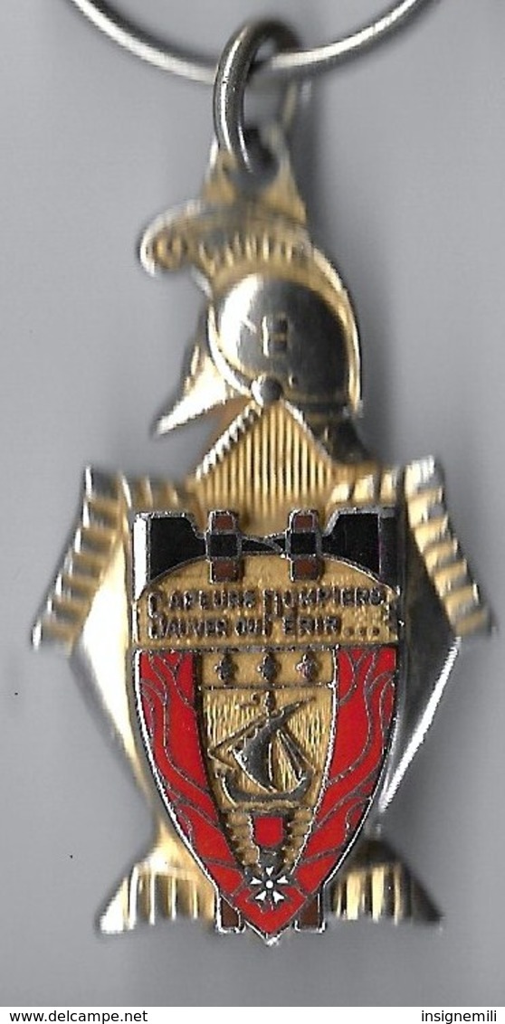 Porte Clé INSIGNE SAPEURS POMPIERS DE PARIS - Pompiers