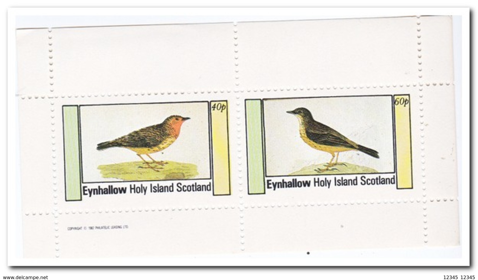 Eynhallow 1982, Postfris MNH, Birds - Schotland