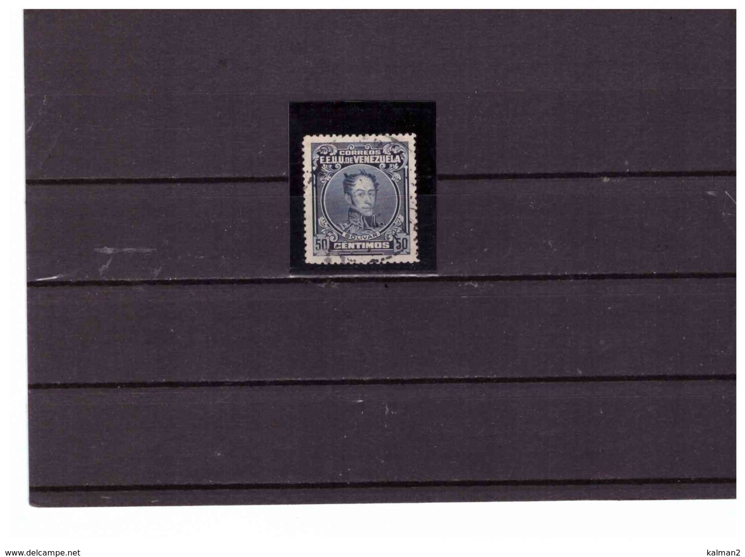 XX2500   -    VENEZUELA    -     Y.&T.  Nr. 150B  (  14 X 14 )  USED - Venezuela