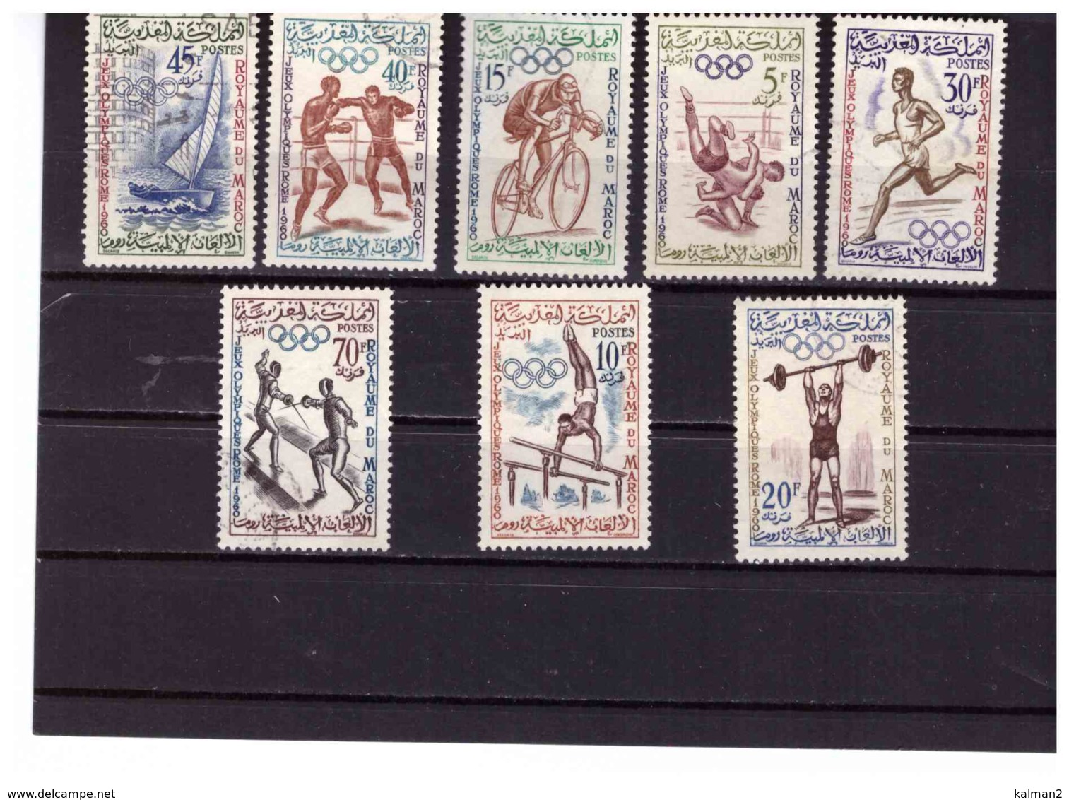 XX2510   -   MAROCCO    -    Y.&T.  Nr.  413/420  USED COMPLETE SET - Maroc (1956-...)