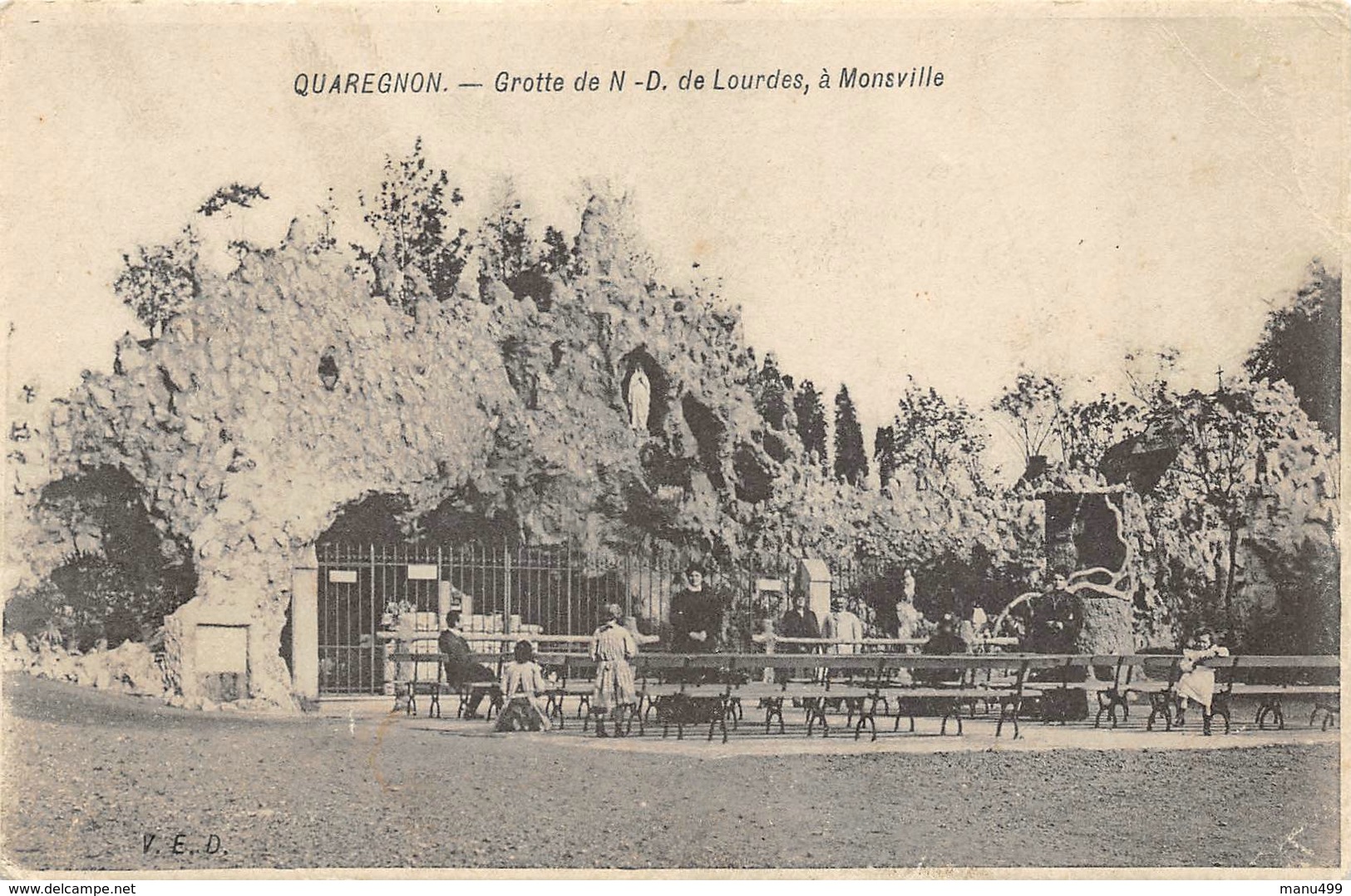 Quaregnon - Grotte De N-D De Lourdes - Quaregnon