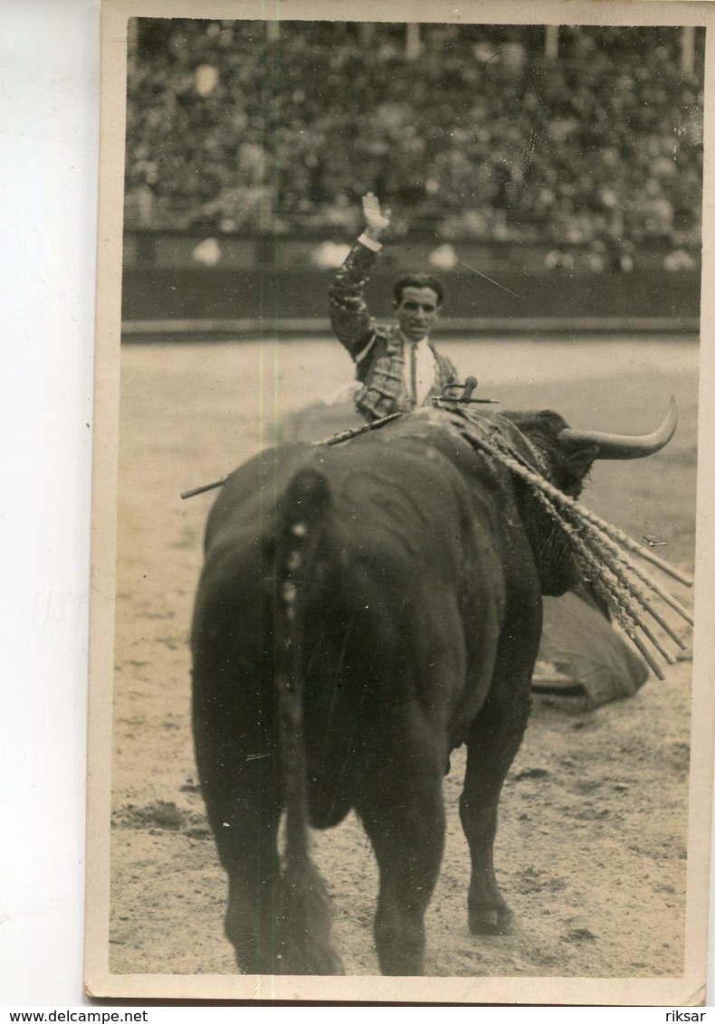 CORRIDA(CARTE PHOTO) SAN SEBASTIAN - Corrida