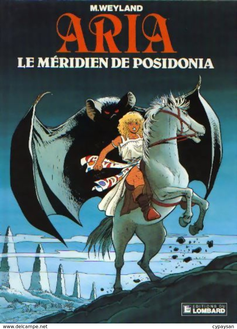 ARIA T 08 Le Méridien De Posidonia EO BE LOMBARD 02/1987  Weyland Michel (BI1) - Aria