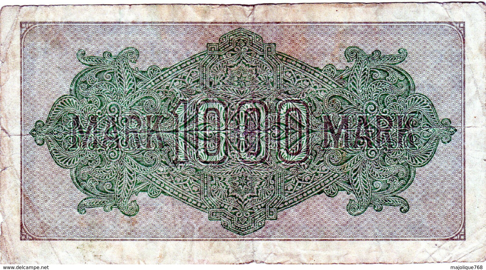 Billet Allemand De 1000 Mark Le 15 Septembre 1922 - En T B - - 1000 Mark