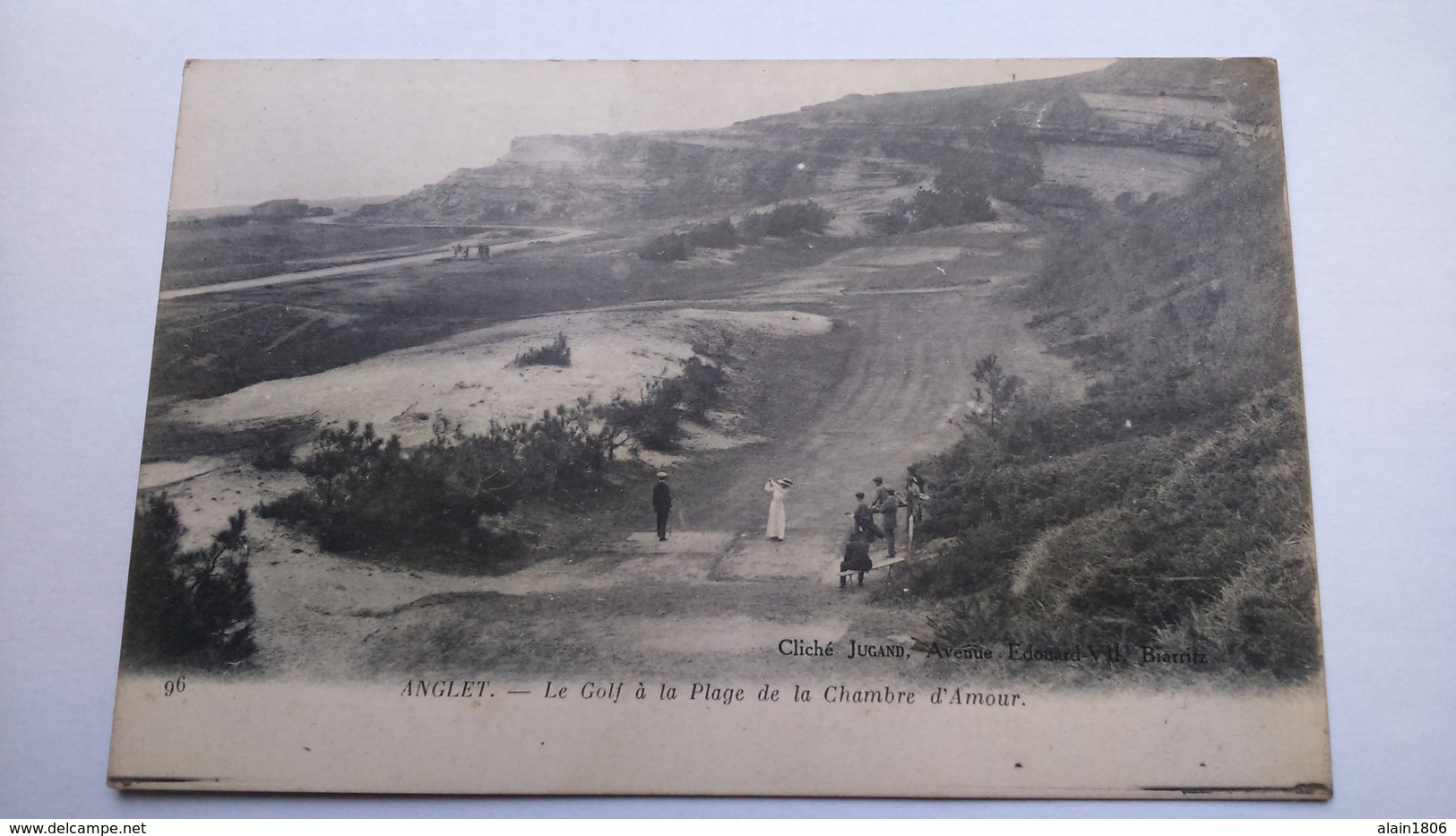 Carte Postale ( S1 ) Ancienne De Anglet , Le Golf A La Plage - Anglet