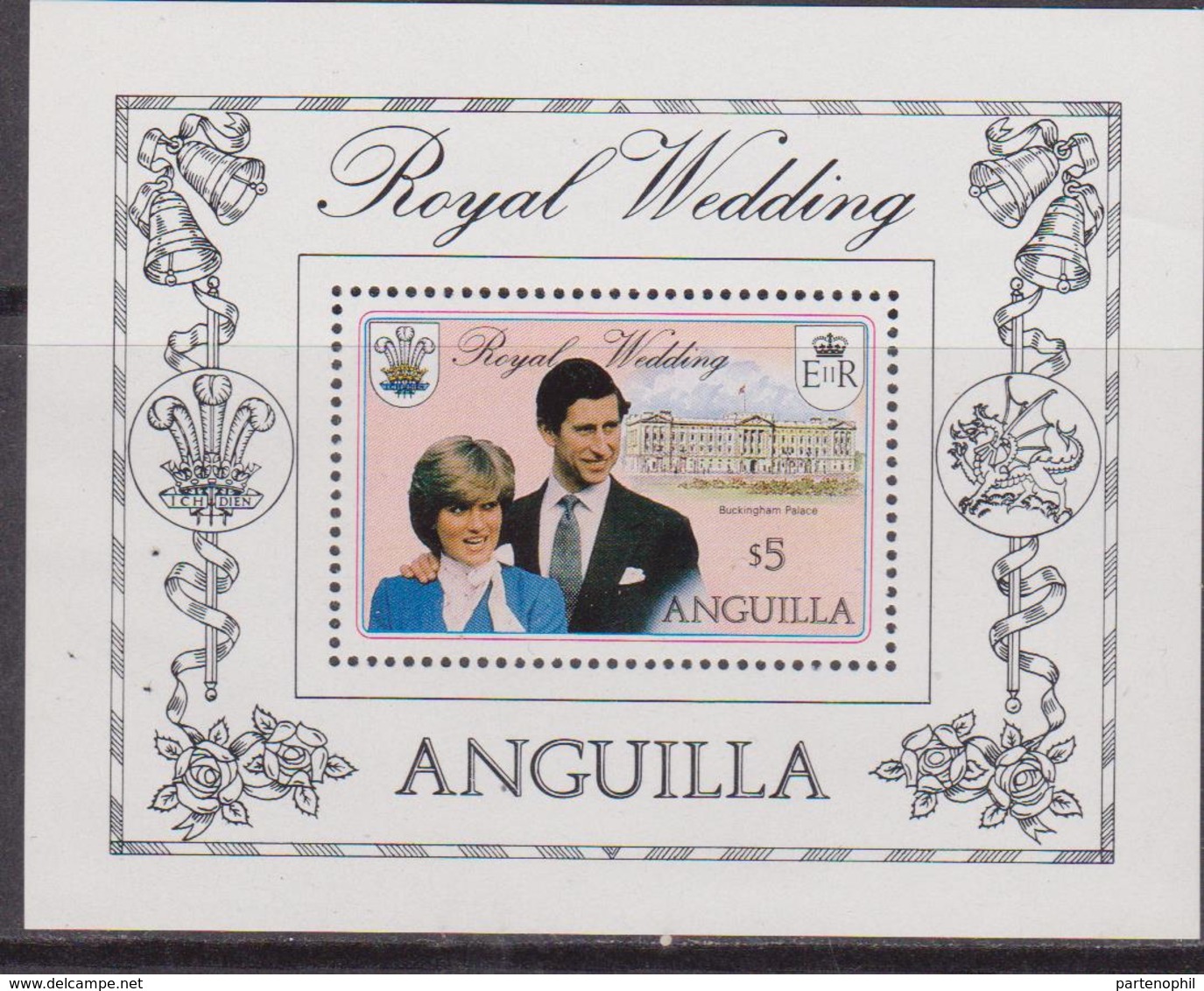 Anguilla  - 1981 Diana Sheet MNH - Anguilla (1968-...)