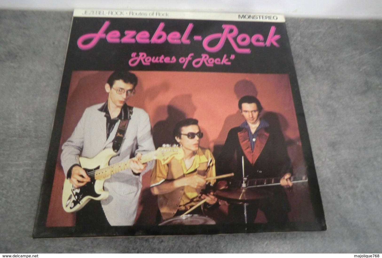 Disque 25 Cm De Jezebel-rock - Routes Of Rock - Big Beat Records FP 3  BB 801 - 1980 - Formats Spéciaux