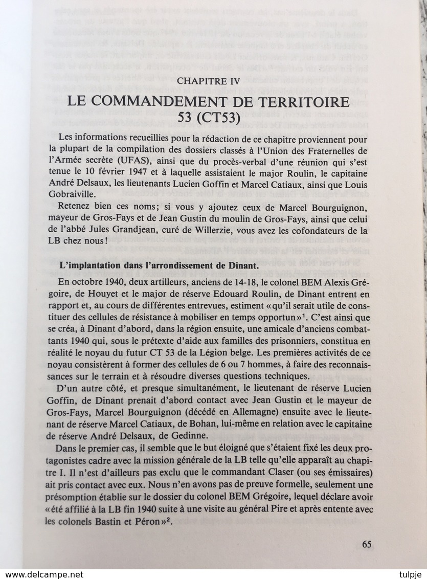 Entre Bocq et Semois, l’Armée secrète zone V secteur 5, Victor Marquet, Remy éditeurs, 1984