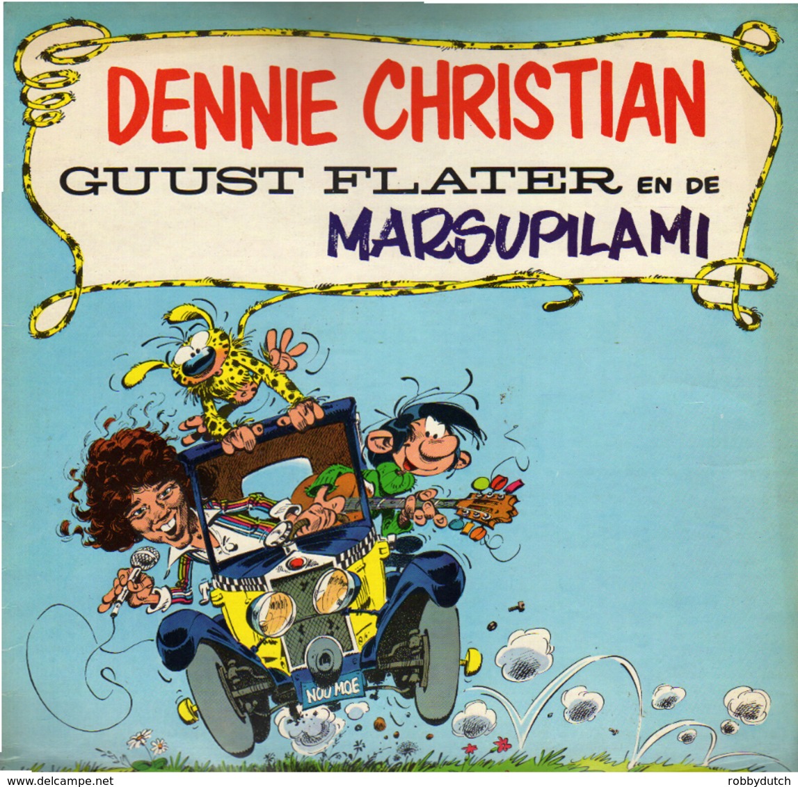 * LP * DENNIE CHRISTIAN - GUUST FLATER EN DE MARSUPILAMI (Holland 1978 EX-) - Other - Dutch Music