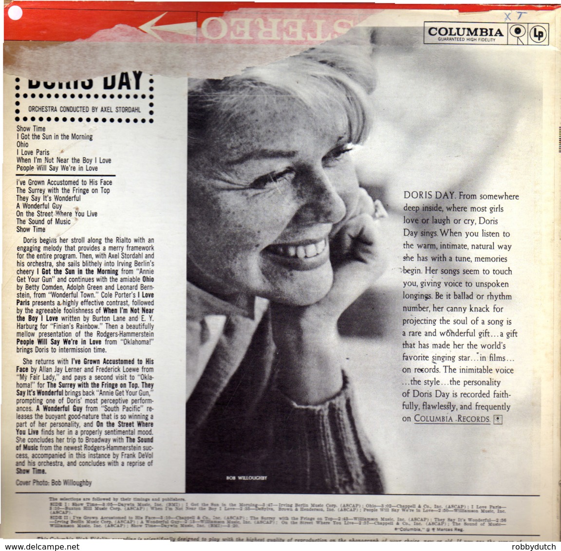 * LP * DORIS DAY - SHOWTIME (Canada 1961 - Andere - Engelstalig