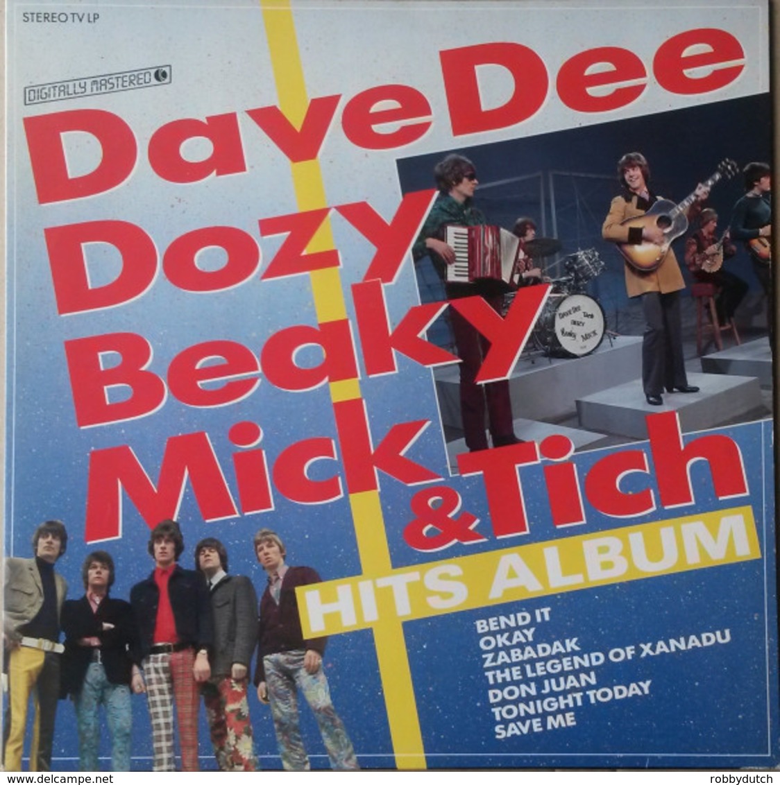 * LP *  DAVE DEE, DOZY, BEAKY, MICK & TICH - HIT ALBUM (Holland 1987) - Disco, Pop