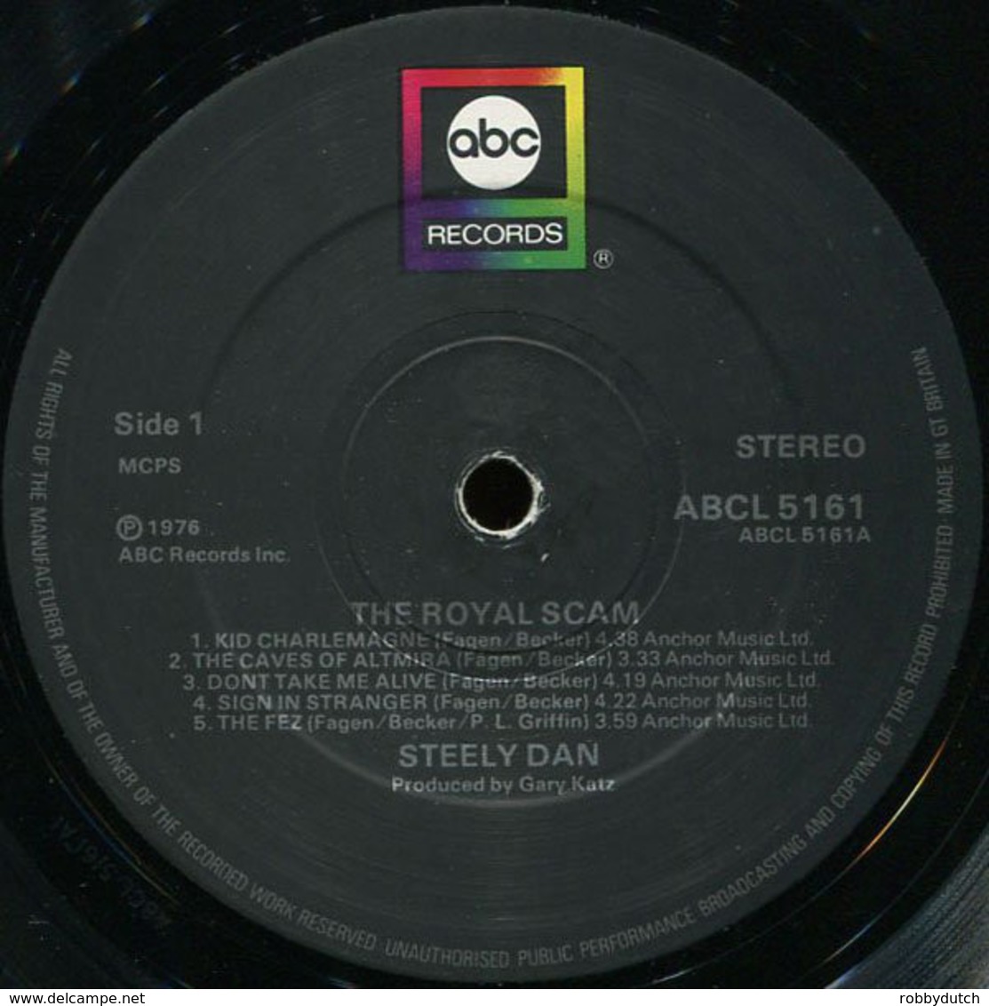 * LP *  STEELY DAN - THE ROYAL SCAM (England 1976) - Rock