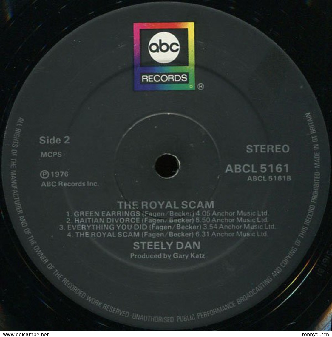 * LP *  STEELY DAN - THE ROYAL SCAM (England 1976) - Rock