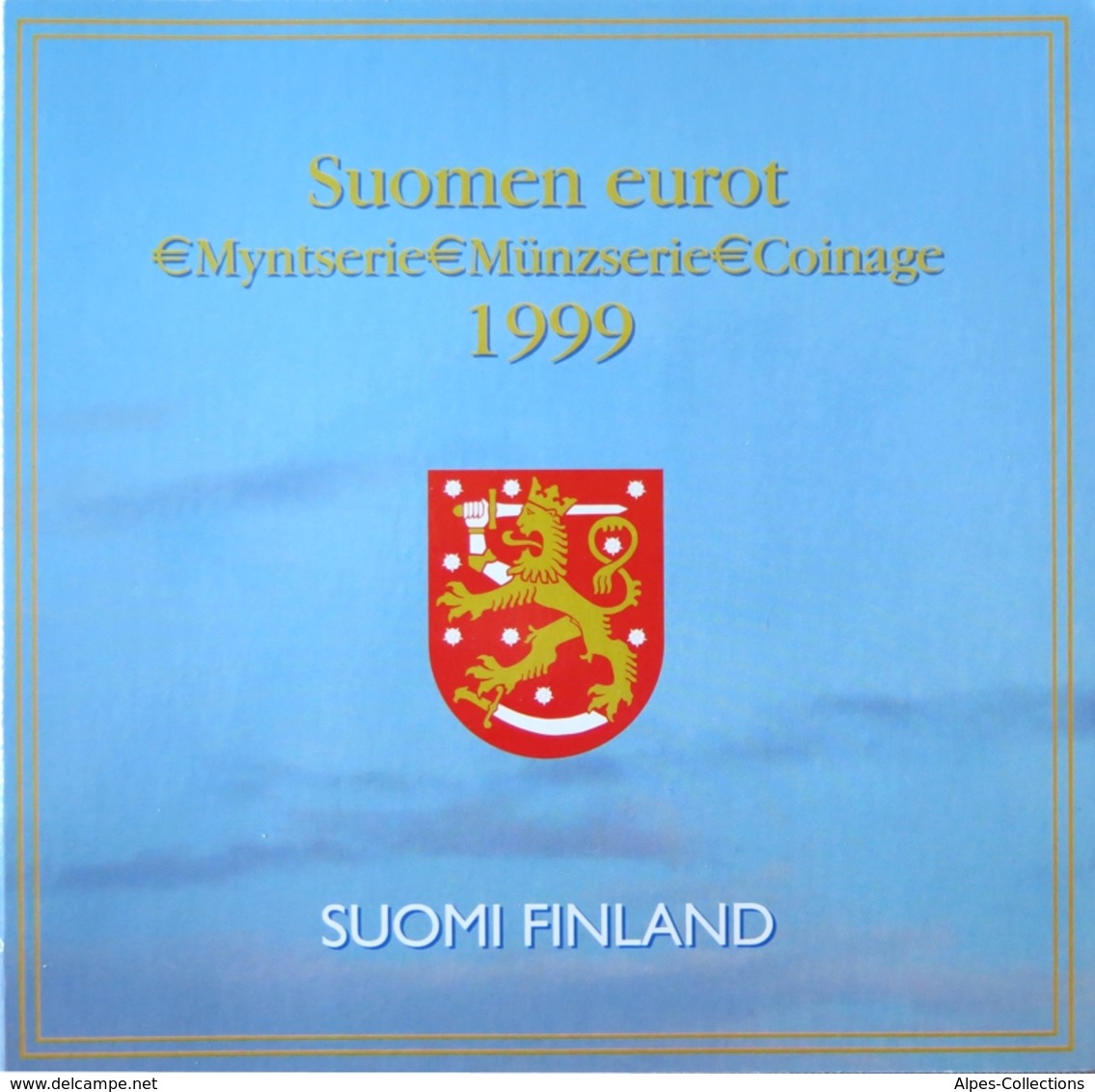 0501 - COFFRET BU FINLANDE - 1999 - 1 Cent à 2 Euros - Finlande