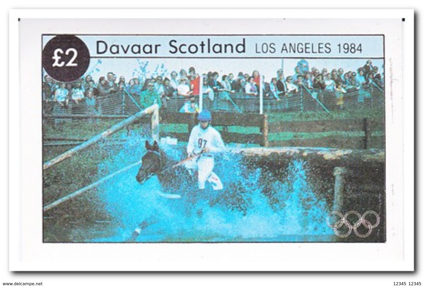 Davaar 1984, Postfris MNH, Olympic Summer Games - Schotland