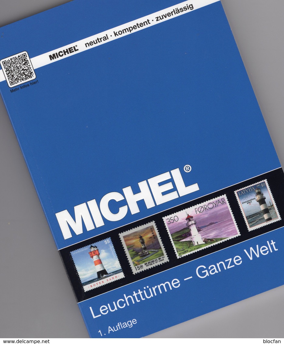 MICHEL Erstauflage Motiv Leuchtturm 2017 New 64€ Topics Stamps Catalogue Lighthous The World ISBN 978-3-95402-163-5 - Philately