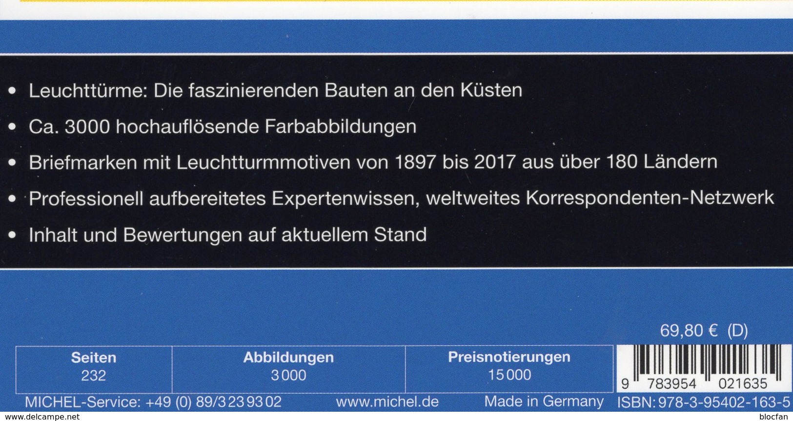 MICHEL Erstauflage Motiv Leuchtturm 2017 New 64€ Topics Stamps Catalogue Lighthous The World ISBN 978-3-95402-163-5 - Filatelie