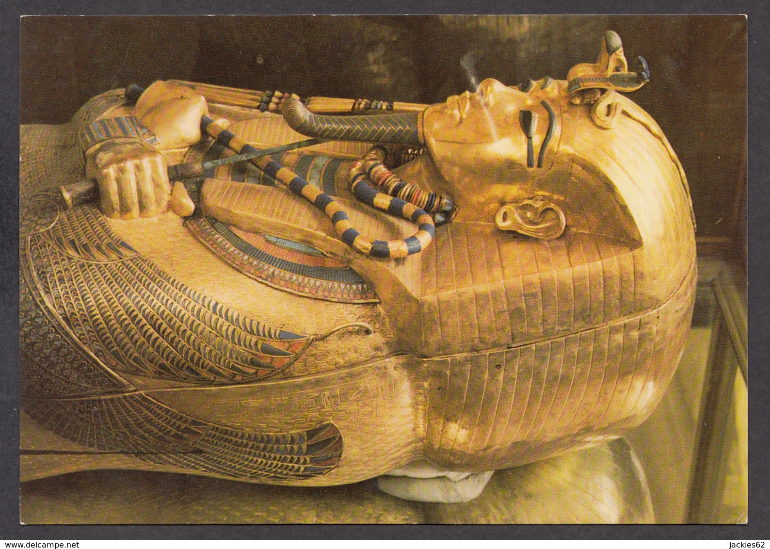 88058/ MUSEE DU CAIRE, Tutankhamun, The Second Coffin Of Gold And Semi Precious Stones - Ancient World