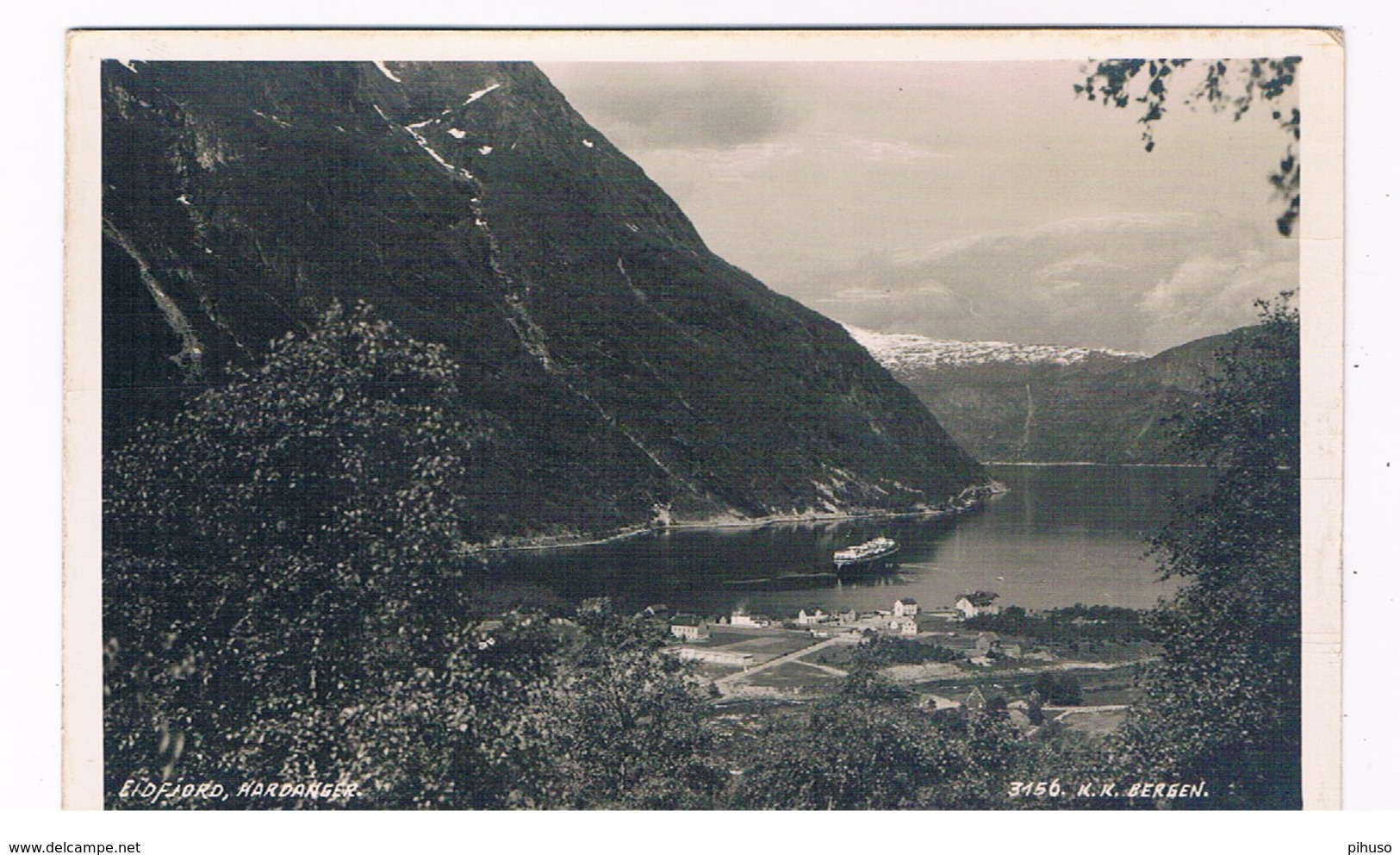 SC-1805  EIDFJORD : Hardanger - Norvegia