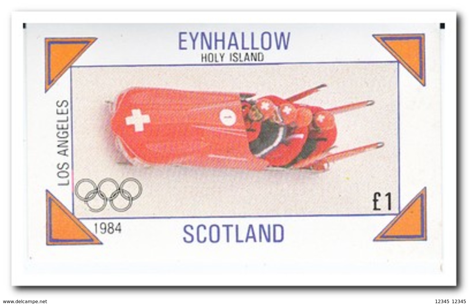 Eynhallow 1984, Postfris MNH, Olympic Winter Games - Schotland