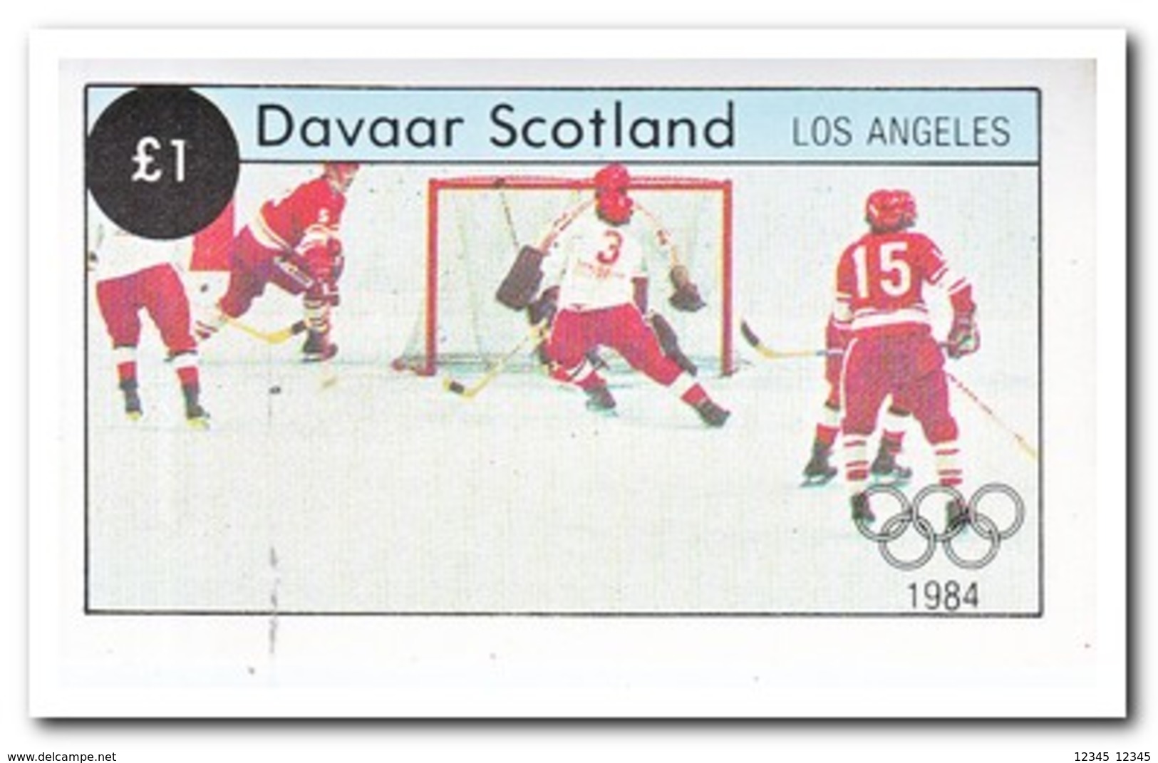 Davaar 1984, Postfris MNH, Olympic Winter Games - Schotland