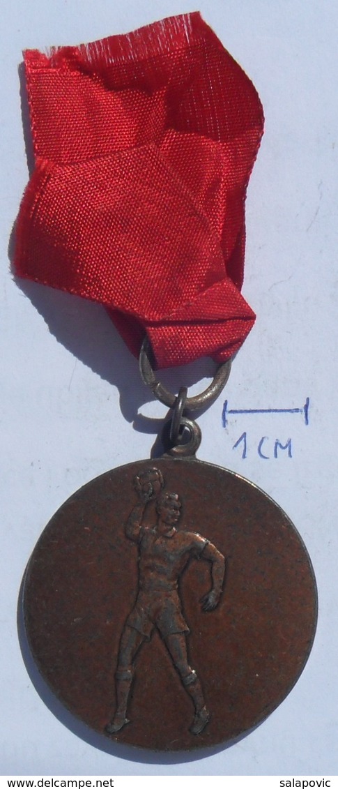 MEDAL Handball 1952 HUNGARY KUT - Palla A Mano