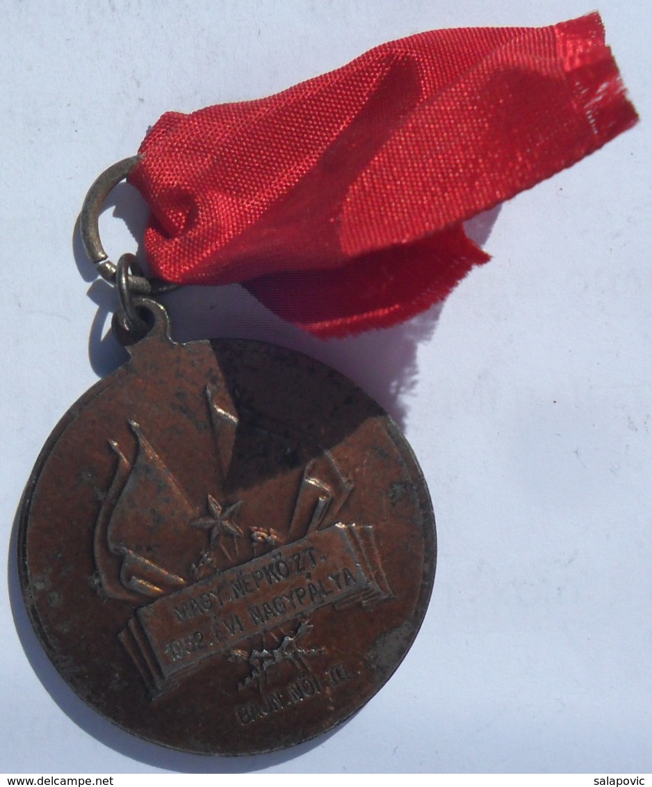 MEDAL Handball 1952 HUNGARY KUT - Handball