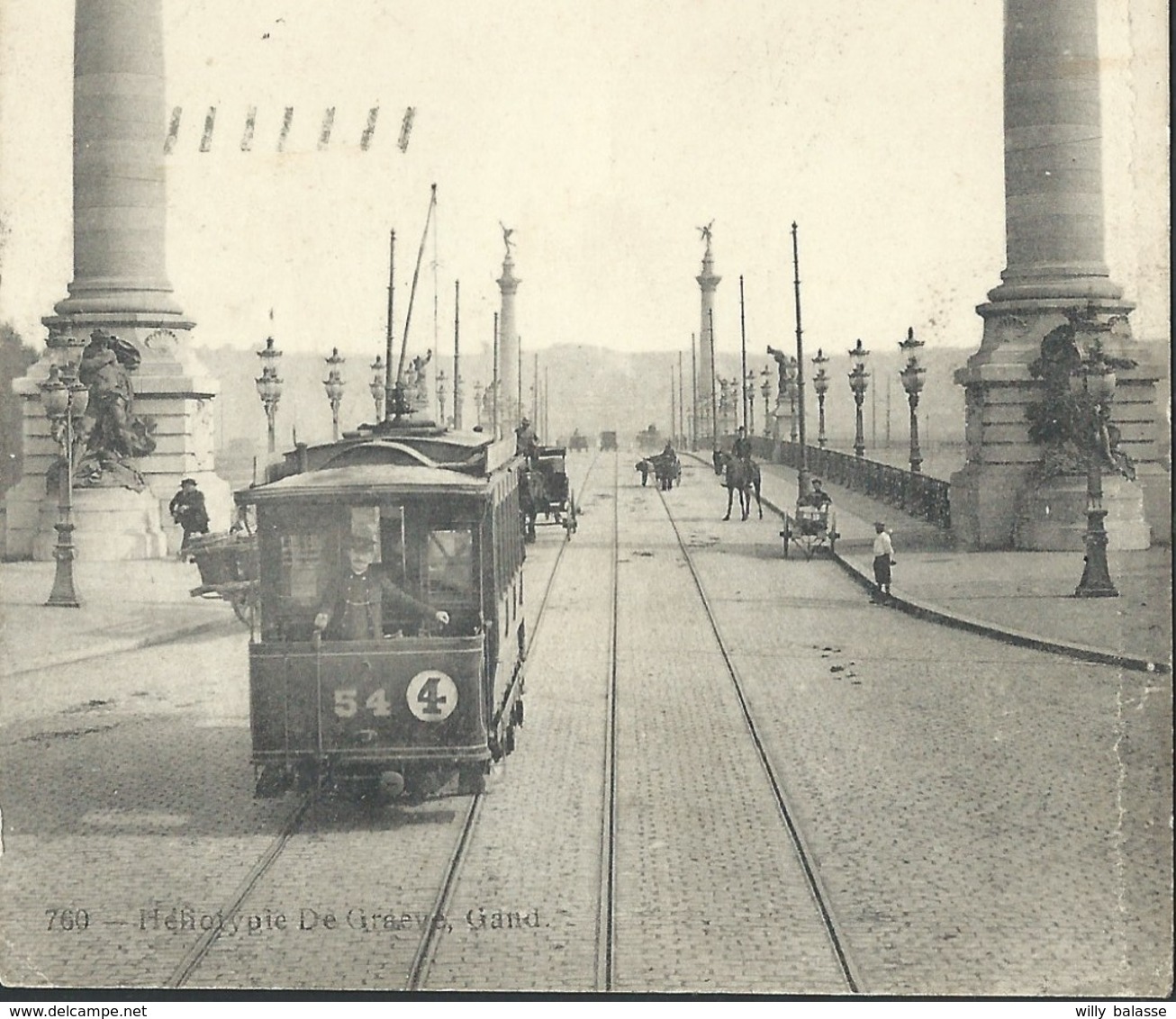 +++ CPA - LIEGE - Entrée Du Pont De Fragnée - TRAM   // - Lüttich