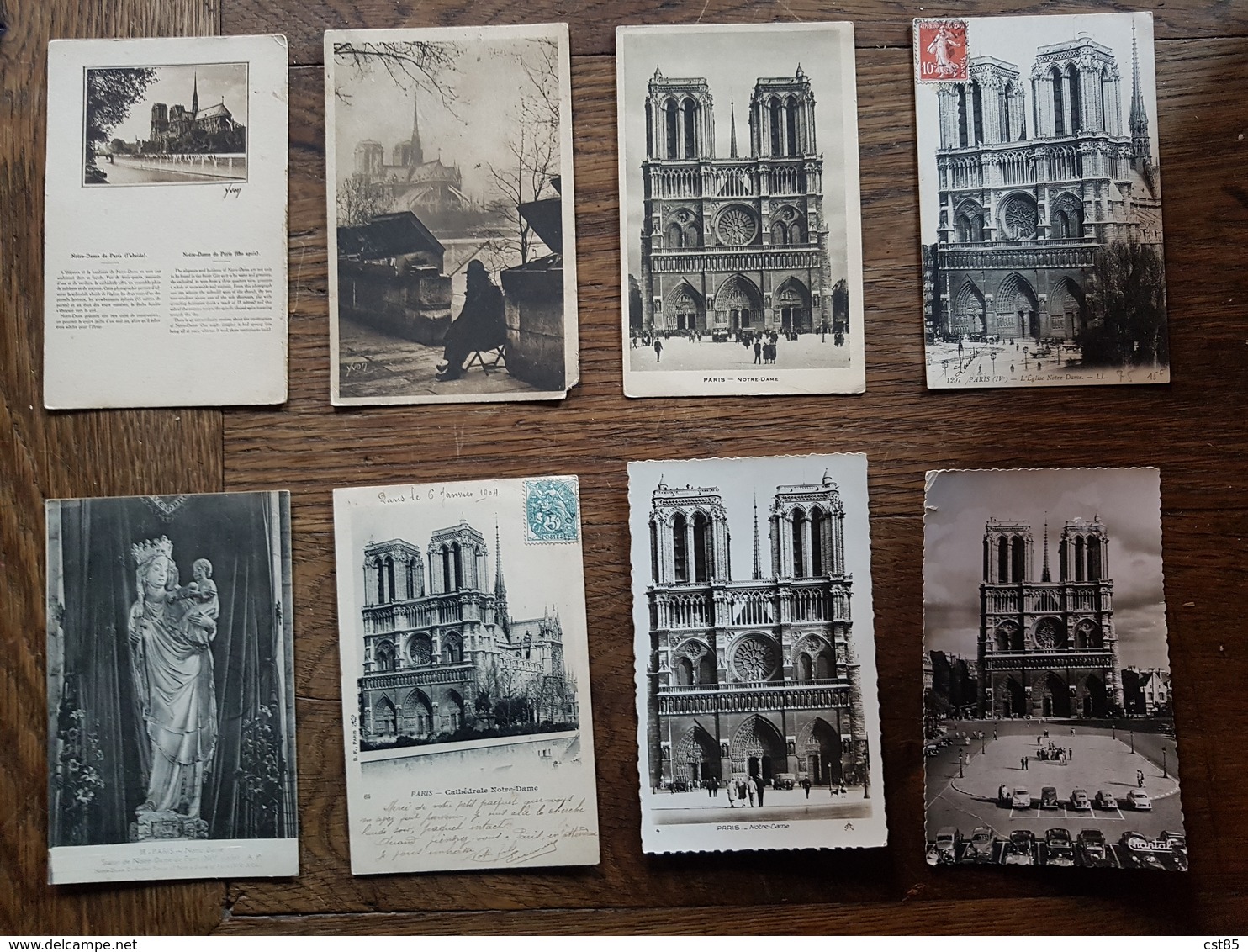 Lot De 96 Cartes Postales De NOTRE DAME DE PARIS - Facade Vue Aérienne Flèche - CPA CPSM CPM CPSM Grand Format - Notre Dame De Paris