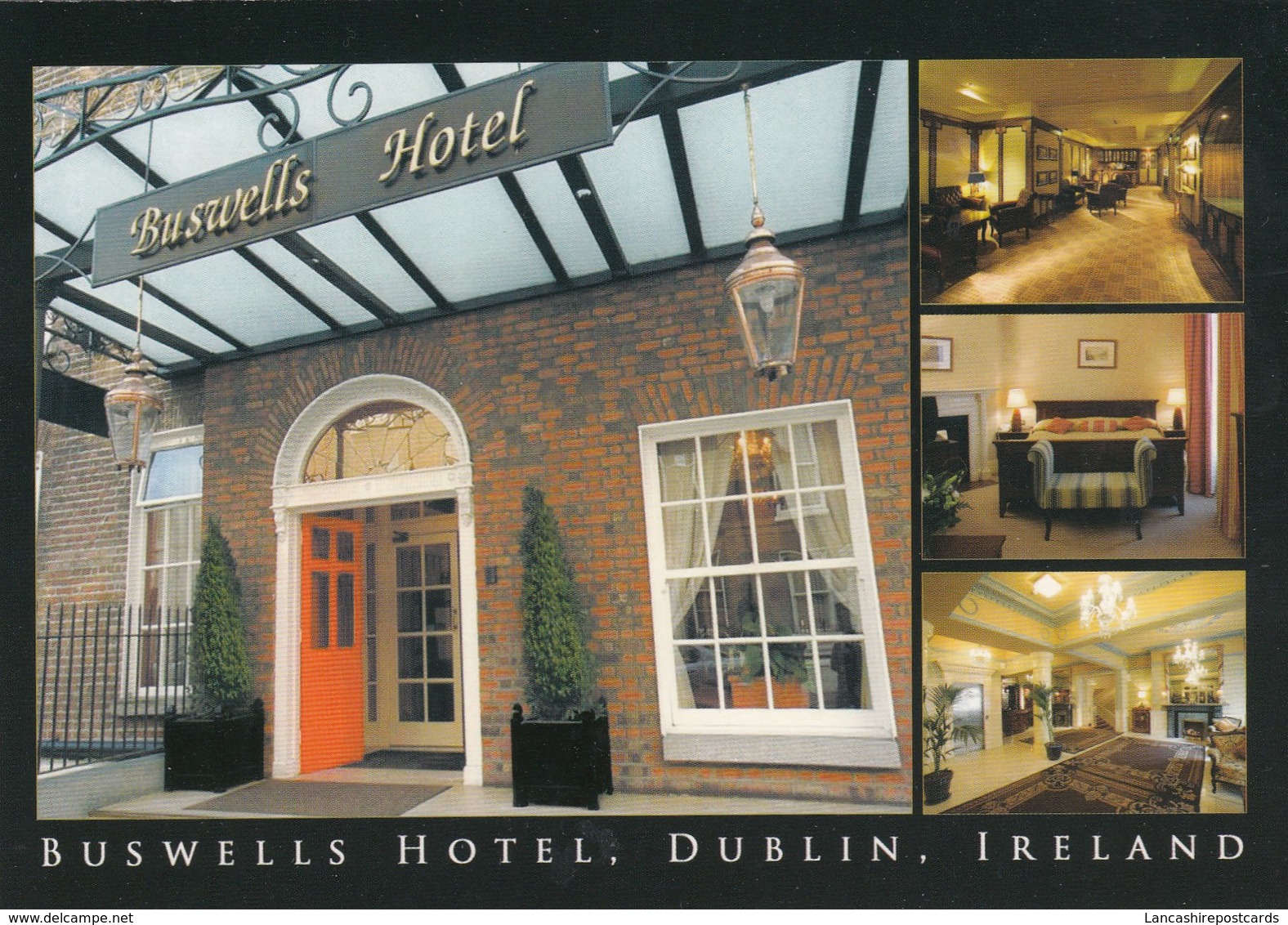 Postcard Buswells Hotel Dublin Ireland My Ref  B23614 - Dublin