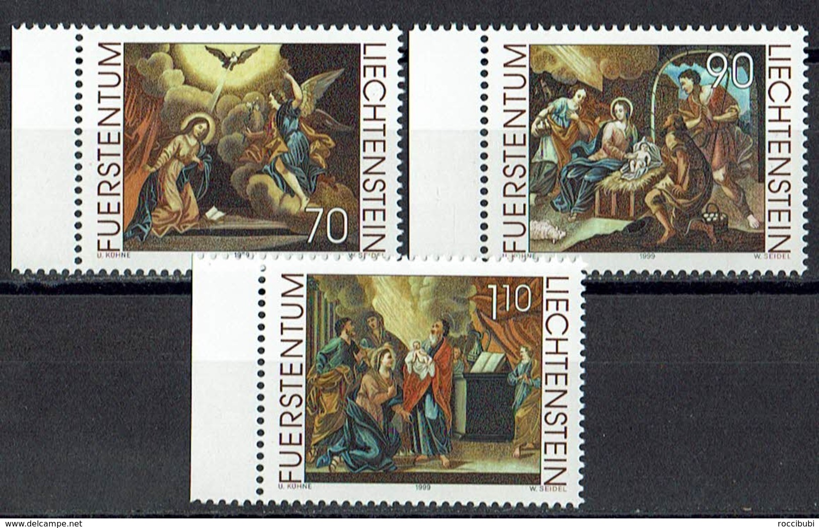 Liechtenstein 1999 // Mi. 1217/1219 ** - Unused Stamps