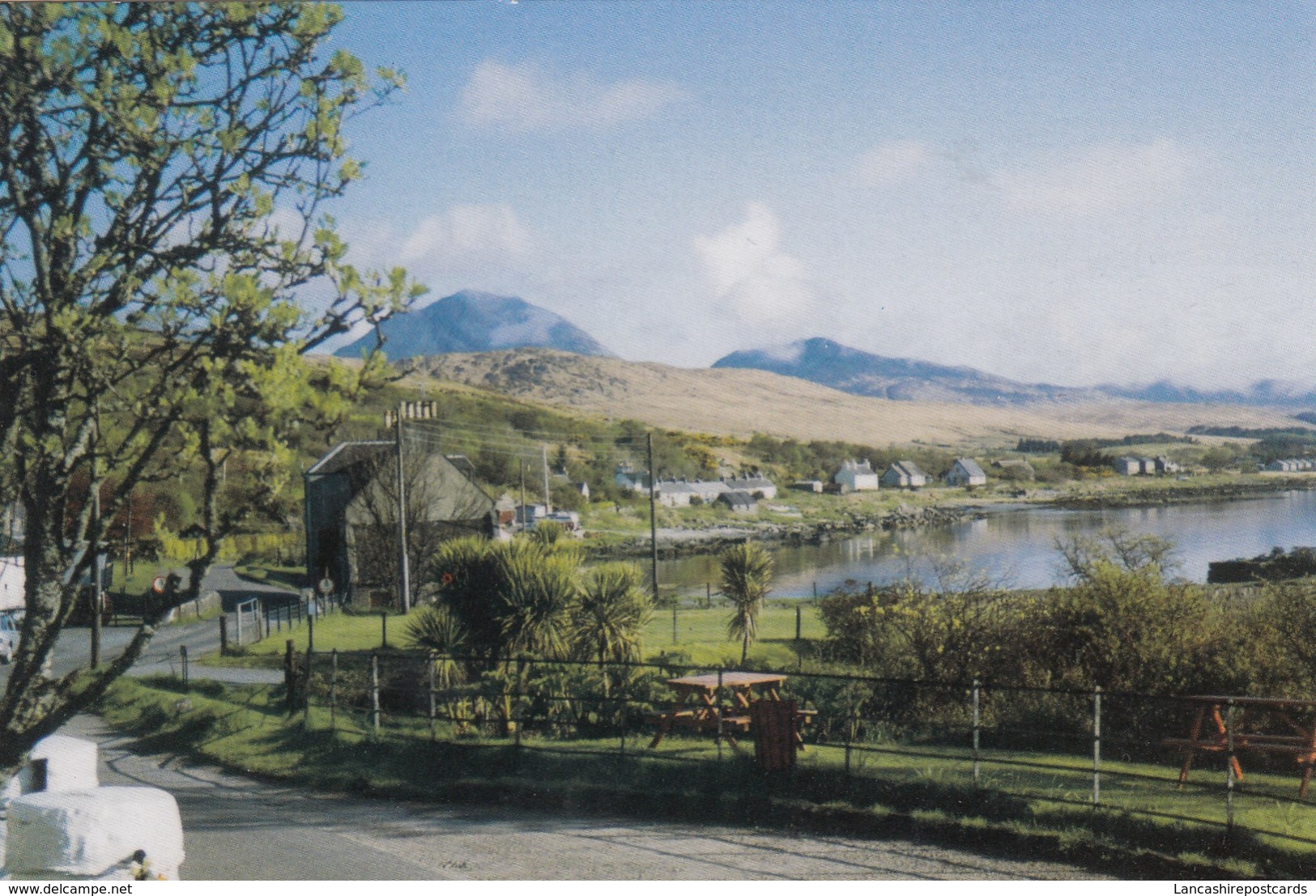 Postcard View From Jura Hotel Craighouse Isle Of Jura  My Ref  B23618 - Argyllshire