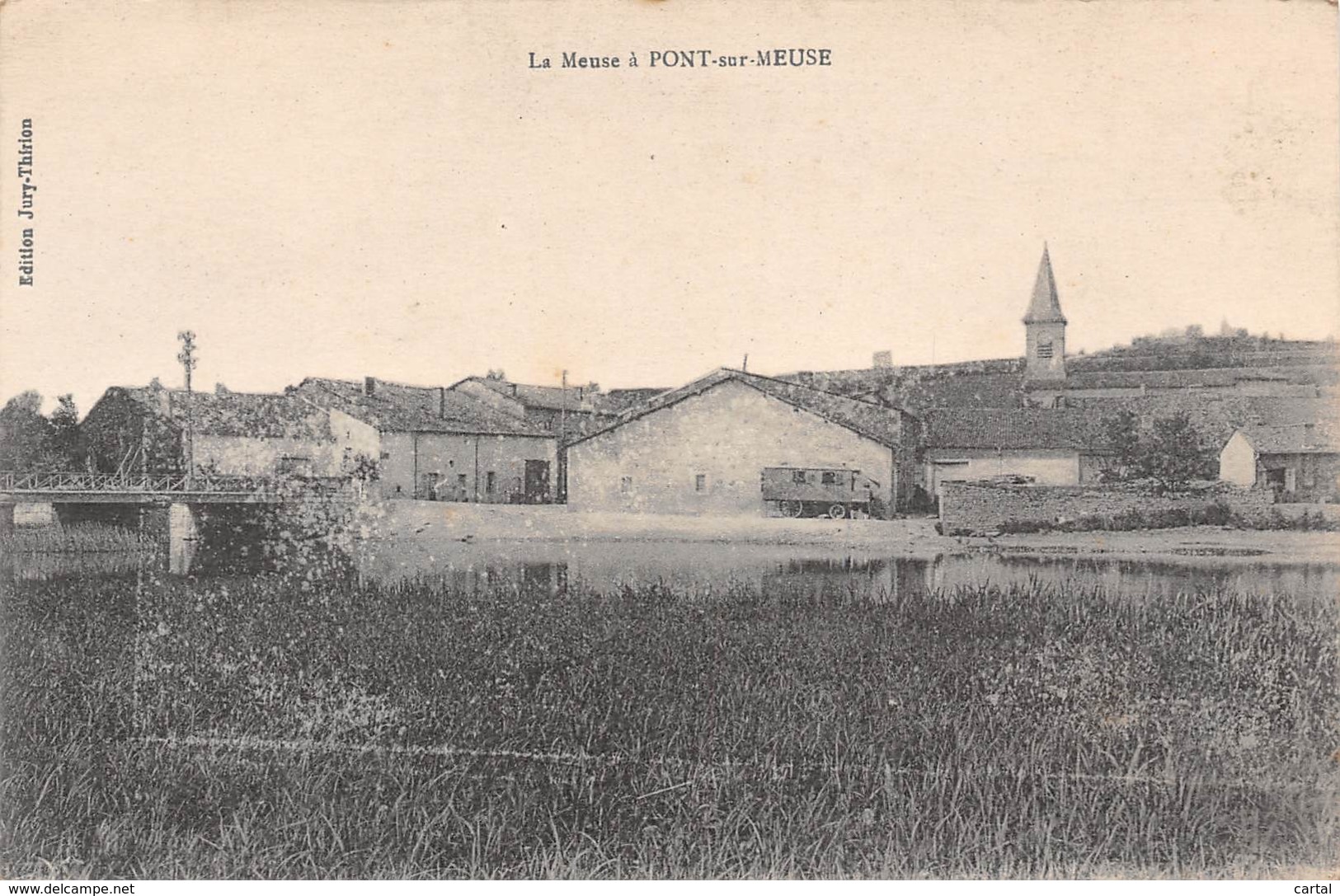 55 - La Meuse à PONT-sur-MEUSE - Autres & Non Classés