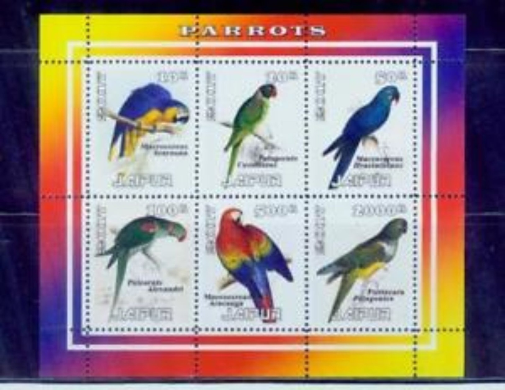 Jaipur India/2017 Rare Birds-parrots.. / Good Condition - Pappagalli & Tropicali