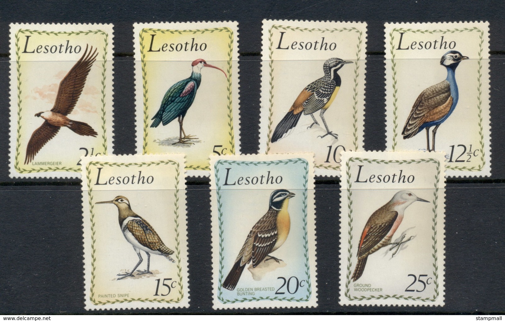 Lesotho 1971 Birds MUH - Lesotho (1966-...)