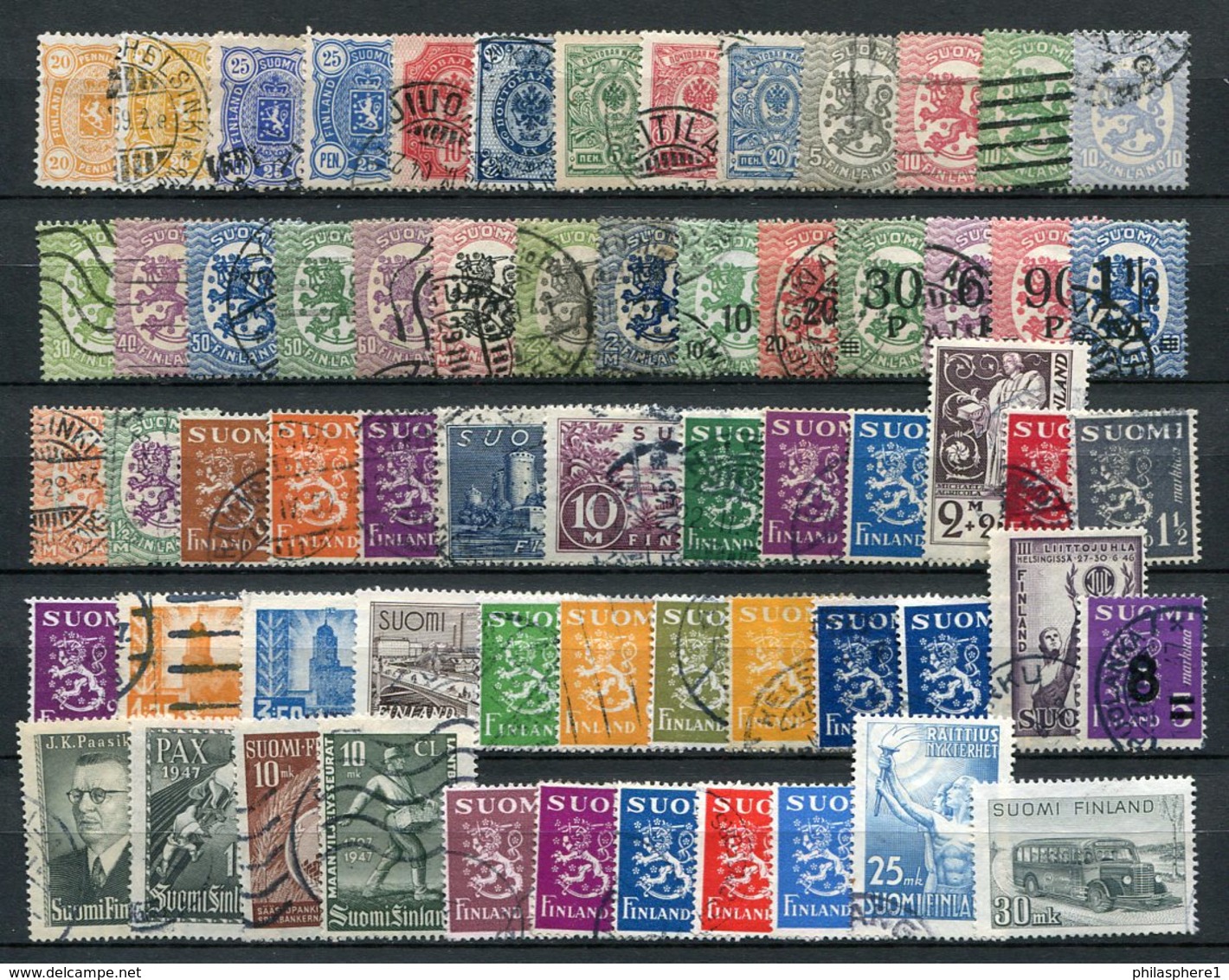 Finnland Kleine Sammlung / Lot           (667) - Collections