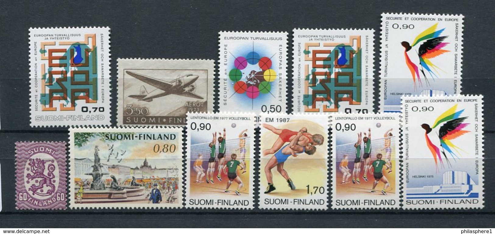 Finnland Kleine Sammlung / Lot **  MNH           (670) - Collections