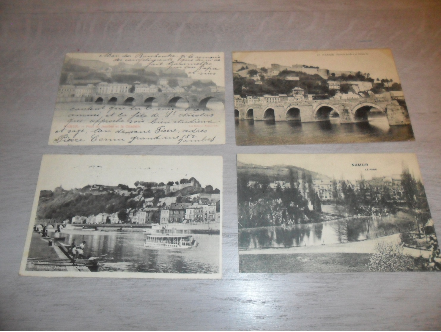 Beau lot de 37 cartes postales de Belgique  Namur      Mooi lot van 37 postkaarten van België  Namen   - 37 scans