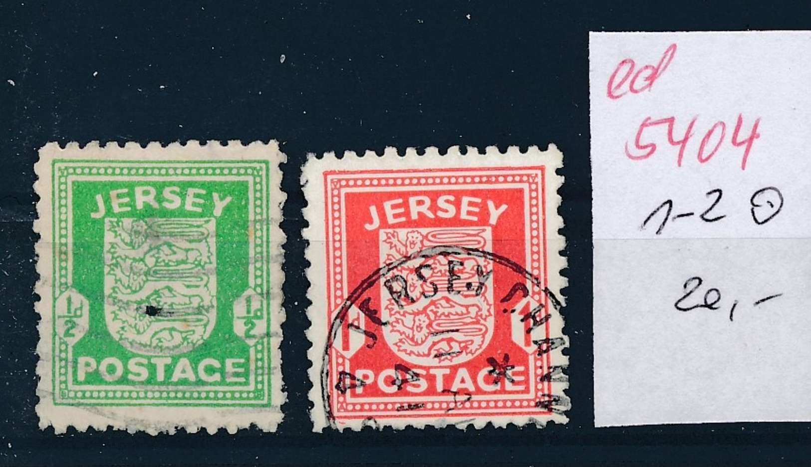 Jersey Nr.  1-2     (ed5404  ) Siehe Scan - Occupation 1938-45