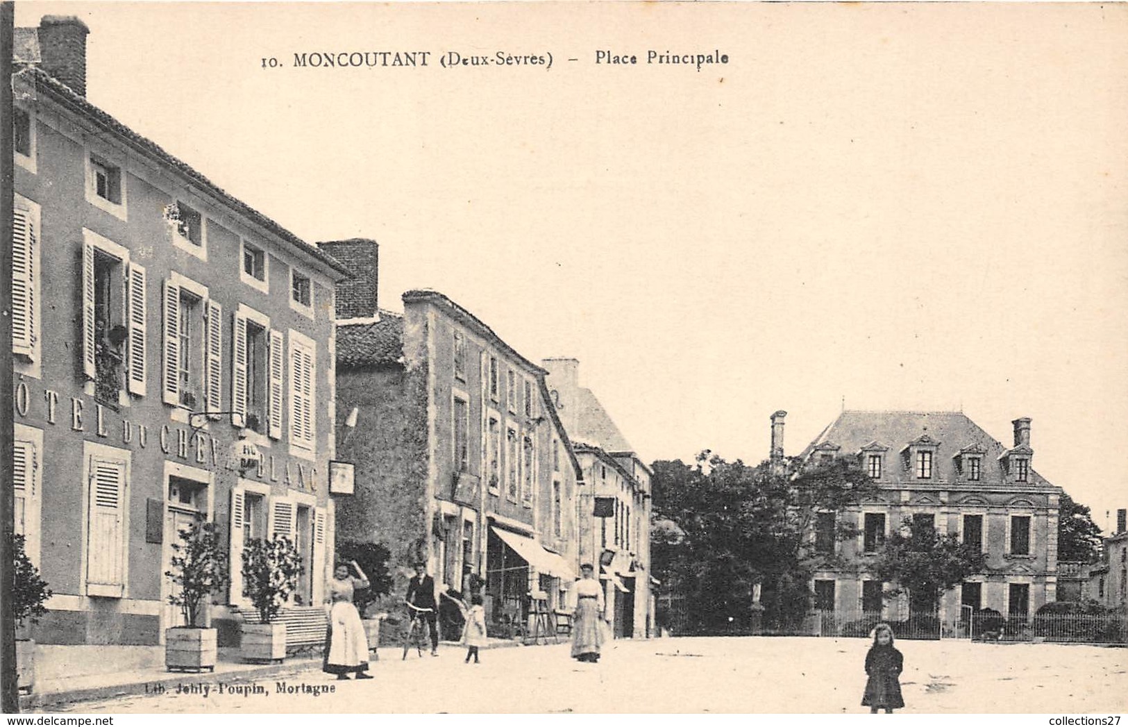 79-MONCOUTANT-PLACE PRINCIPALE - Moncoutant