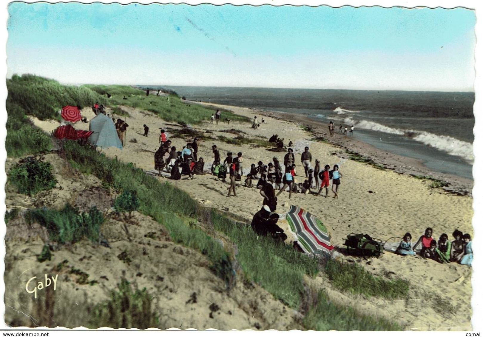 CPSM - 17 - ILE DE RÉ - SAINTE MARIE - La Plage- - Ile De Ré